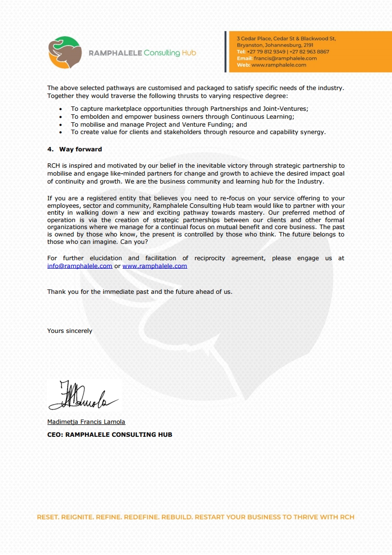 LETTER TO RCH STAKEHOLDERS[4]